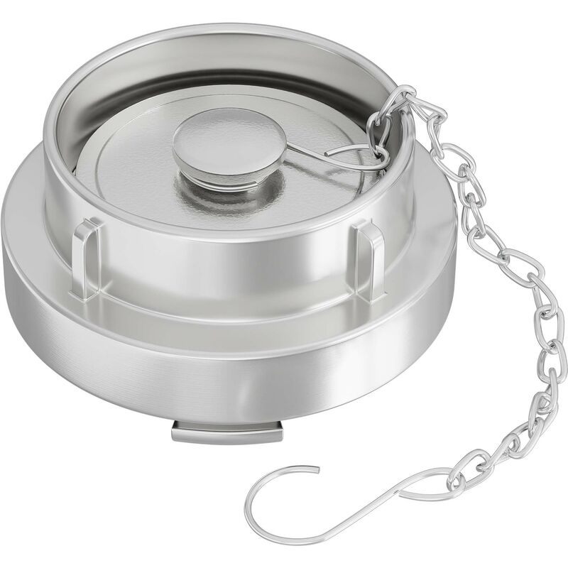 foto del prodotto wiltec accoppiamento cieco storz c 52 mm con catena in alluminio 2 pollici