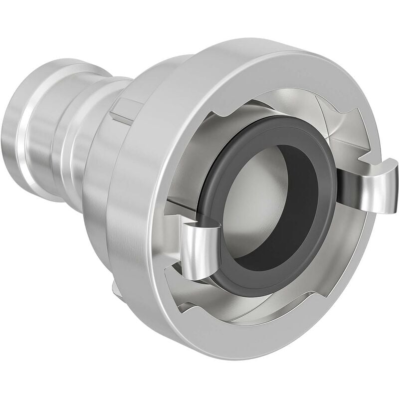 foto del prodotto wiltec accoppiamento storz d 25 mm con bocchettone lungo raccordo per tubi alluminio