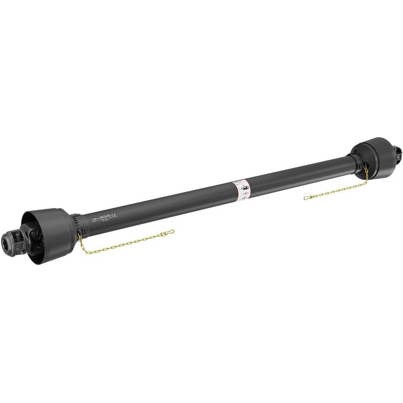 foto del prodotto wiltec albero cardanico t1 giunto cardanico 1400 1540mm 210nm 540rpm cardano 18kw 25cv 2x 1 3 8 6 denti