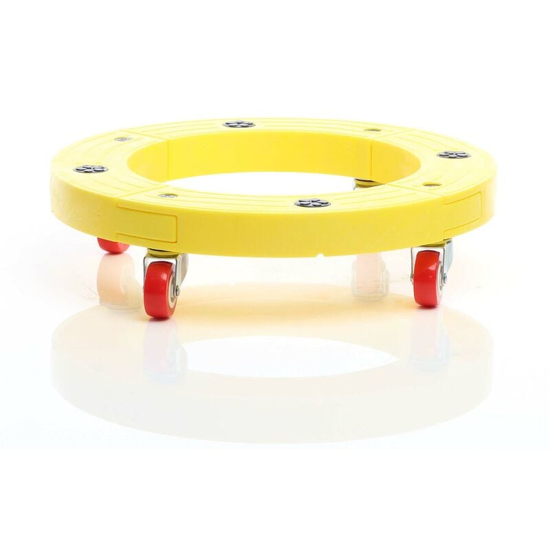 foto del prodotto wiltec base con ruote in per piante e mobili fino a 136 kg carrello 400 mm trasloco officina