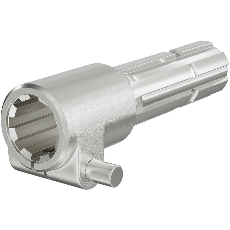foto del prodotto wiltec boccola albero cardanico 175mm attacco albero scanalato 8 32x38x6 per albero uscita 1 3 4 6d