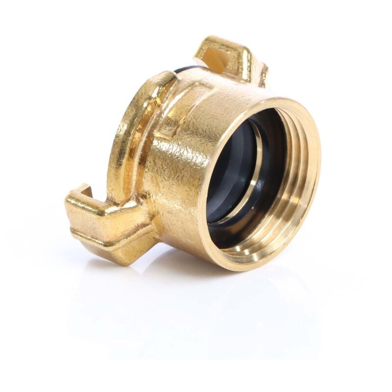foto del prodotto wiltec boccola in ottone con filetto interno dn25 1 raccordo rapido per tubo dell acqua da giardino