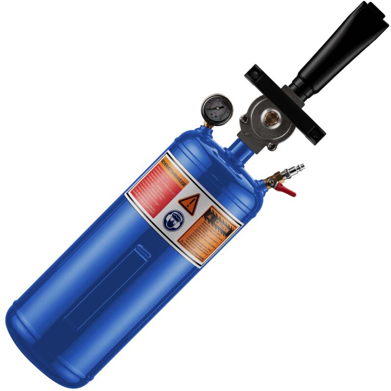 foto del prodotto wiltec booster gonfiaggio pneumatici ad aria compressa, gonfiatore rapido gomme portatile, 7 l, per pneumatici da 6 8 bar, pompa d urto,