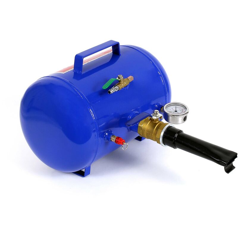 foto del prodotto wiltec booster per pneumatici 19l cannone ad aria tallonatore per diverse ruote max 10 bar