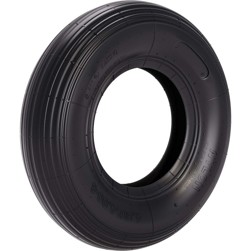 foto del prodotto wiltec copertone universale per ruota da carriola 4.00 8 400 x 100 mm 160kg