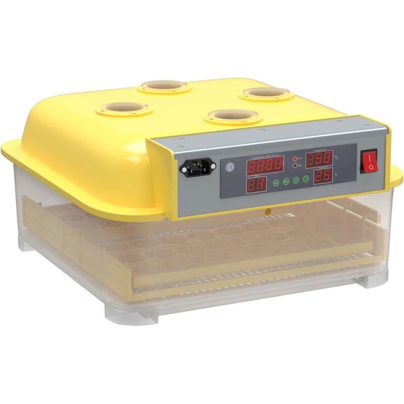 foto del prodotto wiltec - incubatrice automatica per 48 uova, con regolazione temperatura e umidità, covatrice