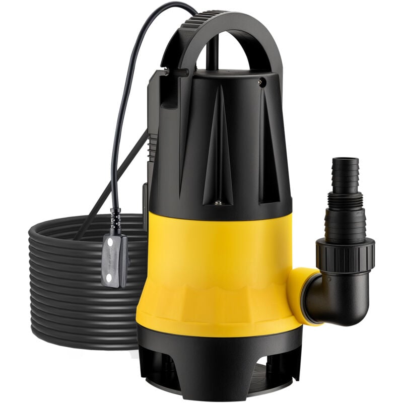 foto del prodotto wiltec livellostato, sensore di livello per pompa sommersa acque reflue 400 w 8500 l h, 2 modalit 