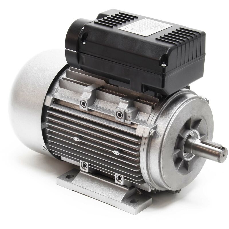 foto del prodotto wiltec motore elettrico monofase 2 poli 230v 1,5 kw 2cv con condensatore di avviamento 2850 giri min e avvolgimento in alluminio