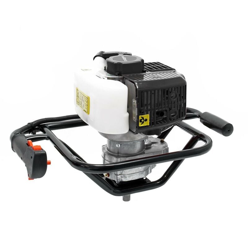 foto del prodotto wiltec mototrivella, 1,4kw e 52cm motore a benzina, trivella a scoppio compatibile con coclee 100 300 mm