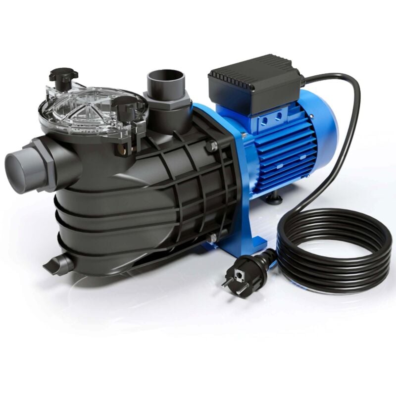 foto del prodotto wiltec pompa piscina per ricircolo e filtraggio 22500 l h 1500 w pompa di circolazione