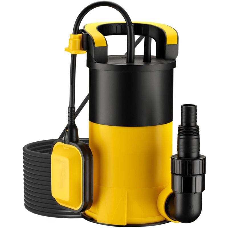 foto del prodotto wiltec pompa sommersa, 400w 8000 l h, profondità max 7 m, elettropompa a immersione per pozzi e cisterne