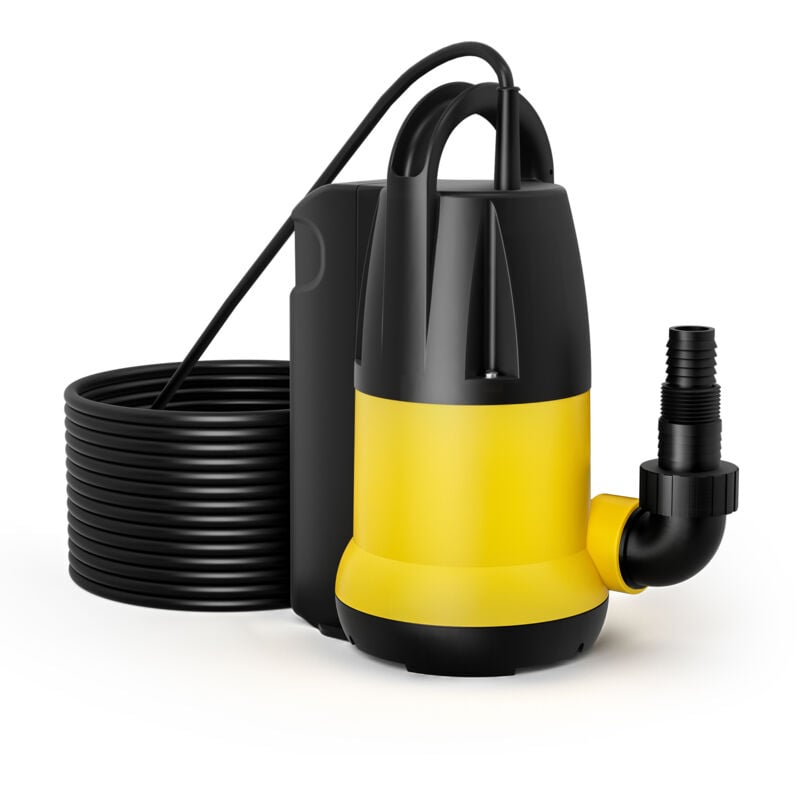 foto del prodotto wiltec pompa sommersa acque nere 12500l h 750 w prevalenza 8,5m elettropompa a immersione