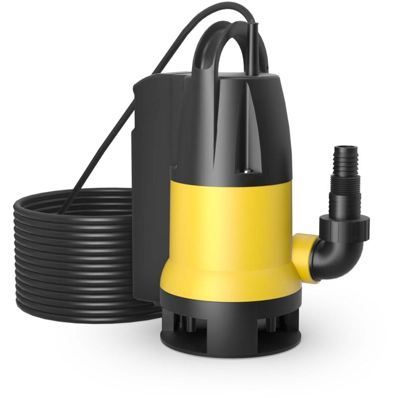 foto del prodotto wiltec pompa sommersa acque nere 13000 l h 750 w prevalenza 7,5 m elettropompa a immersione