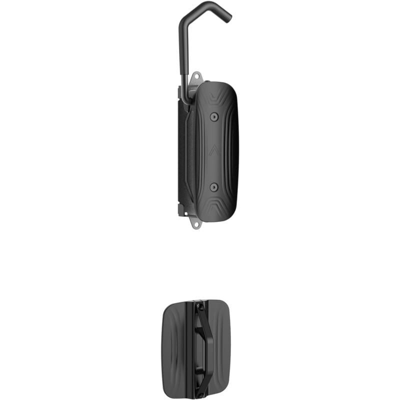 foto del prodotto wiltec portabici da muro 8,2 x 25 x 18,5 cm, max 30 kg, supporto universale verticale per bicicletta, gancio da muro per bicicletta in acciaio