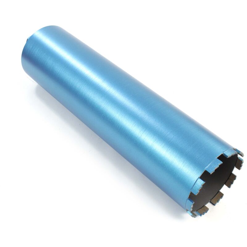 foto del prodotto wiltec punta diamantata per carotatrice 127 mm, lunghezza 450 mm, unc 1 , ingranaggio a denti elicoidali, per carotaggio a umido, corona