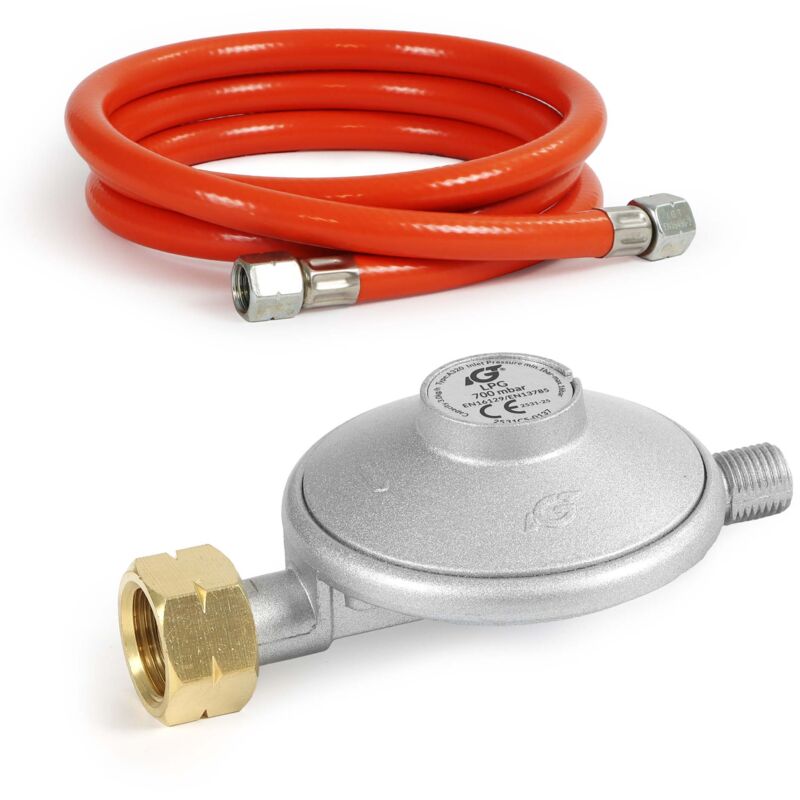 foto del prodotto wiltec riduttore di pressione 700 mbar francia, regolatore gas per cannoni aria calda, stufe, essiccatori edili