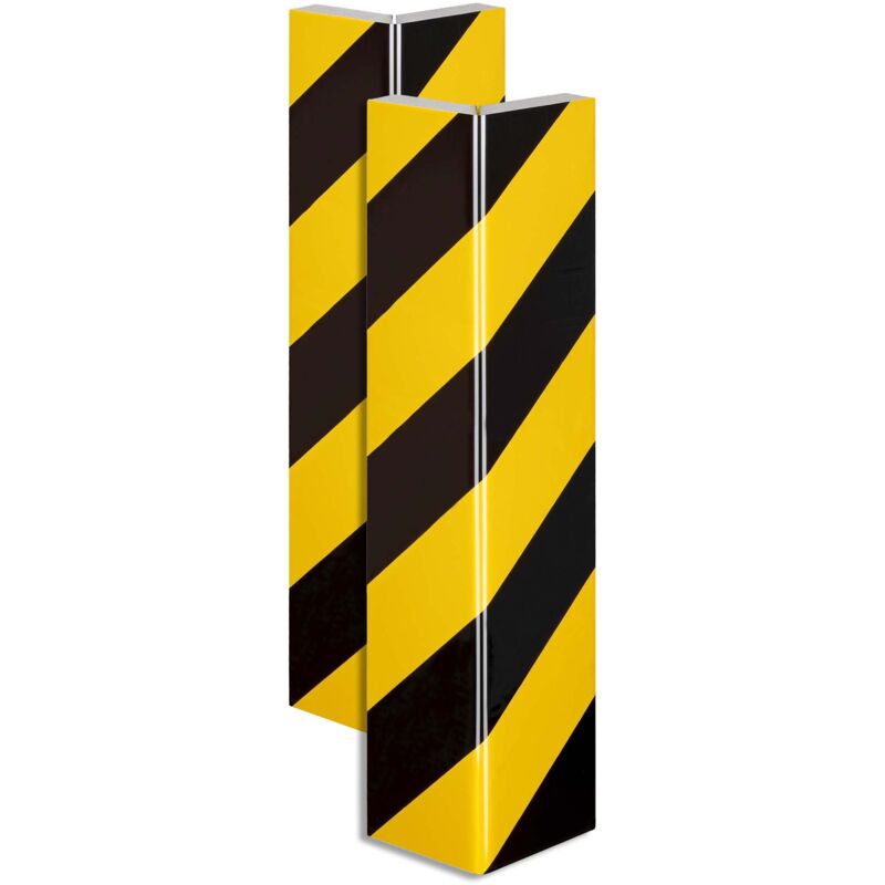 foto del prodotto wiltec set 2 paracolpi garage 400 x 75 x 20 mm, protezione autoadesiva per auto in robusto materiale eva, paraspigoli garage in gomma