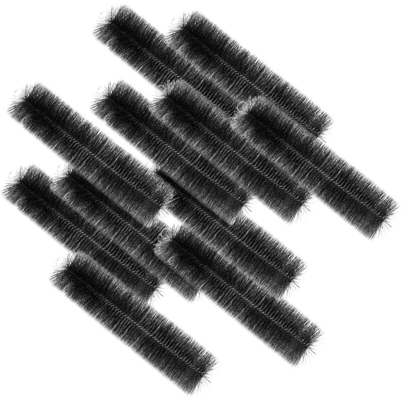 foto del prodotto wiltec set black brush con 24 spazzole per filtri a camera da laghetto, 40 x 15cm, polipropilene, nero, rimozione delle particelle pi fini