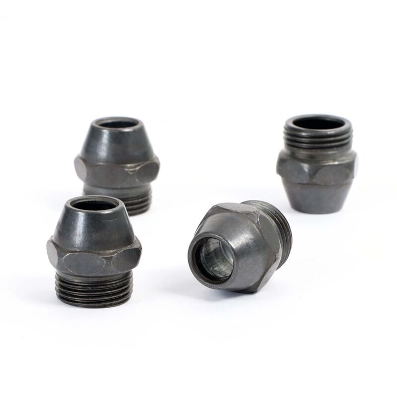 foto del prodotto wiltec set di 4 ugelli di ricambio per intonacatrice a spruzzo, ugelli da 8 mm per macchina per intonaco da 6 bar con imbuto da 3,7 l