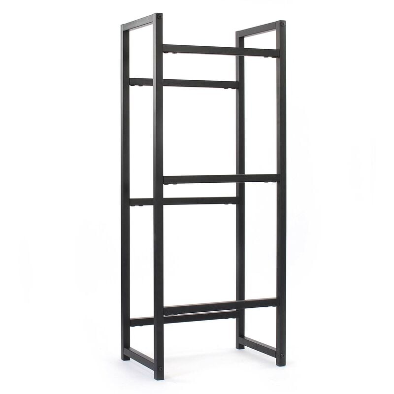 foto del prodotto wiltec toboli scaffale in acciaio a ripiani per 3 casse di bevande, porta casse d acqua 47x31x116cm, 20 kg piano