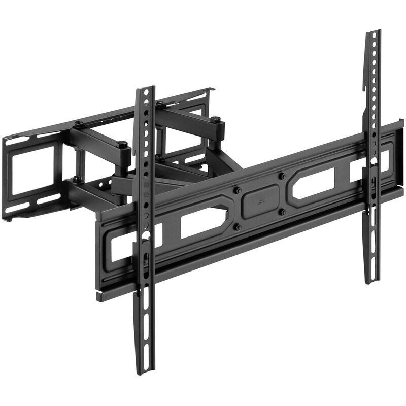 foto del prodotto wiltec toboli supporto tv a parete, staffa snodabile per schermi 37 80 , girevole a 120 