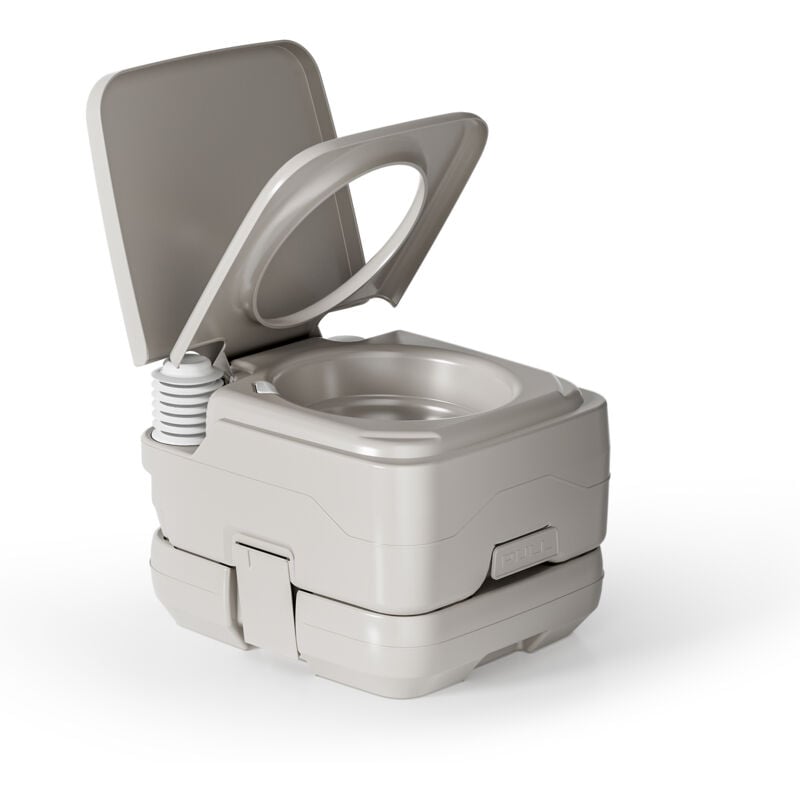 foto del prodotto wiltec wc portatile 10 l, wc da campeggio portatile con pompa manuale, bagno chimico per camper facile da pulire