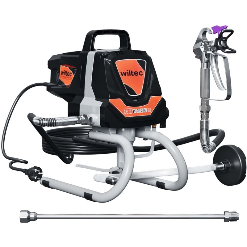 foto del prodotto wiltec xpotool spruzzatore di vernice ad alta pressione 207 bar 1,5l min con ugello e prolunga