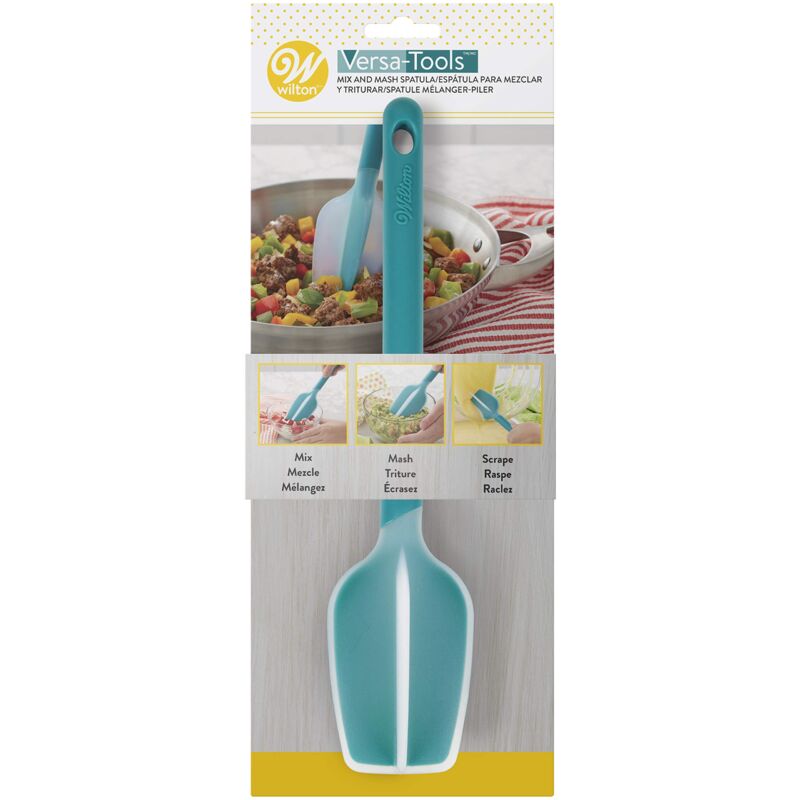foto del prodotto wilton 02 0 0007 versa spatola per mescolare e schiacciare, nylon
