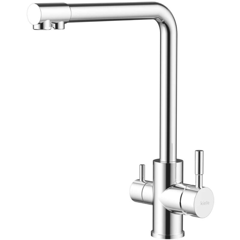 foto del prodotto wimeo miscelatore da lavello, con funzione di filtraggio, cromo 10525f10 kielle