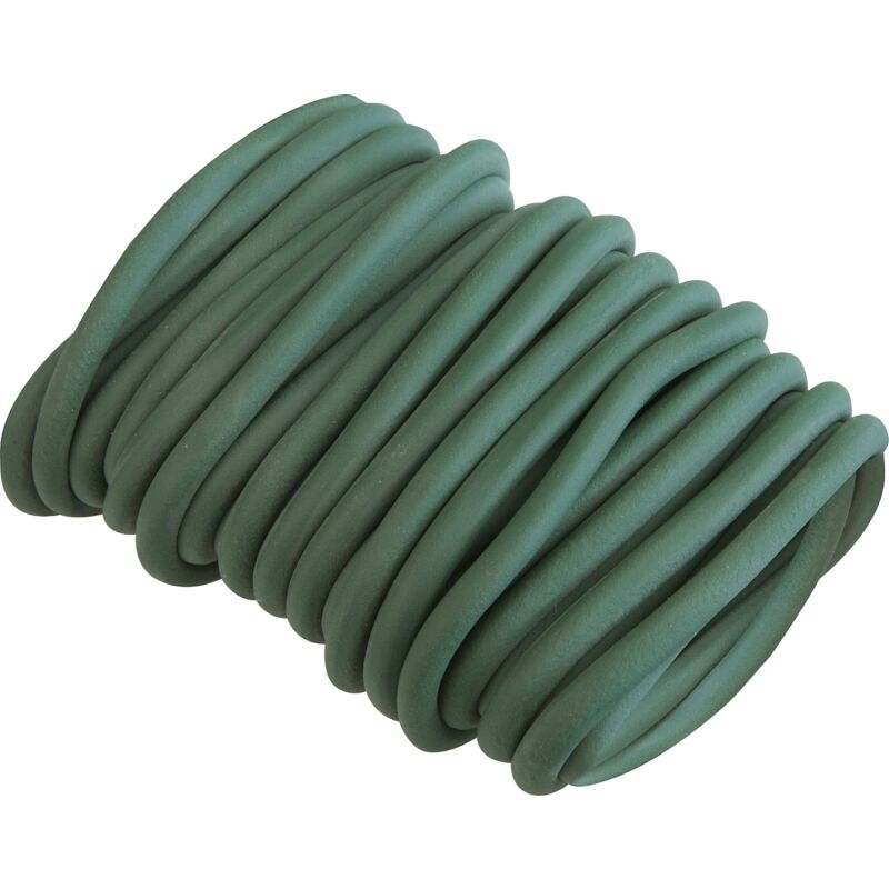 foto del prodotto windhager filo da giardino con guaina in gomma, filo gommato, filo per piante, filo avvolgente, filo per fiori, 5 m, verde