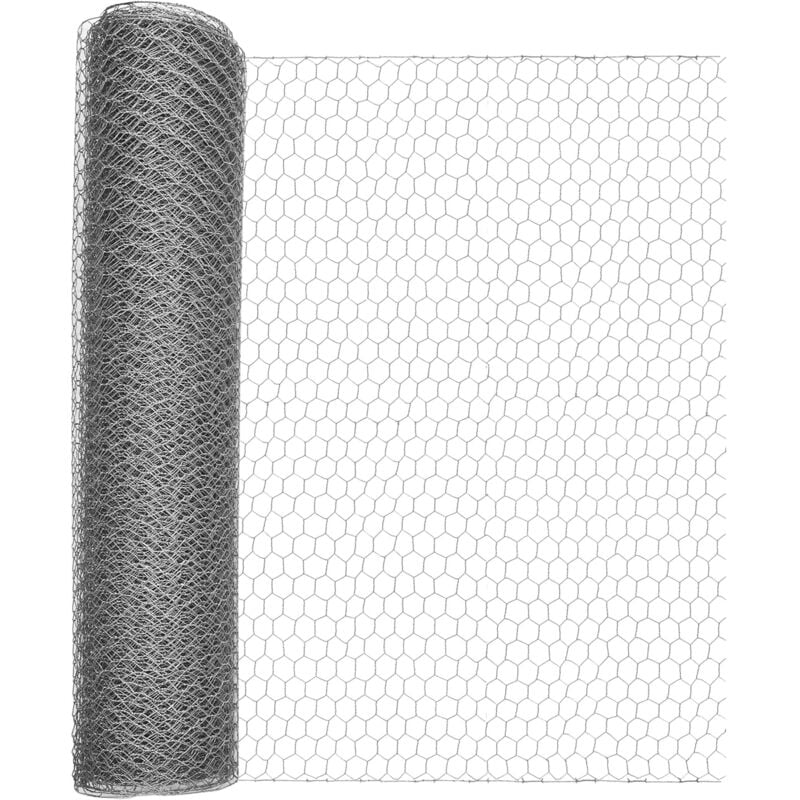 foto del prodotto windhager recinzione metallica zincata per piccoli animali, per lepri e galline, copertura per grondaia, larghezza maglie 13 mm, 0,5 x 10 m