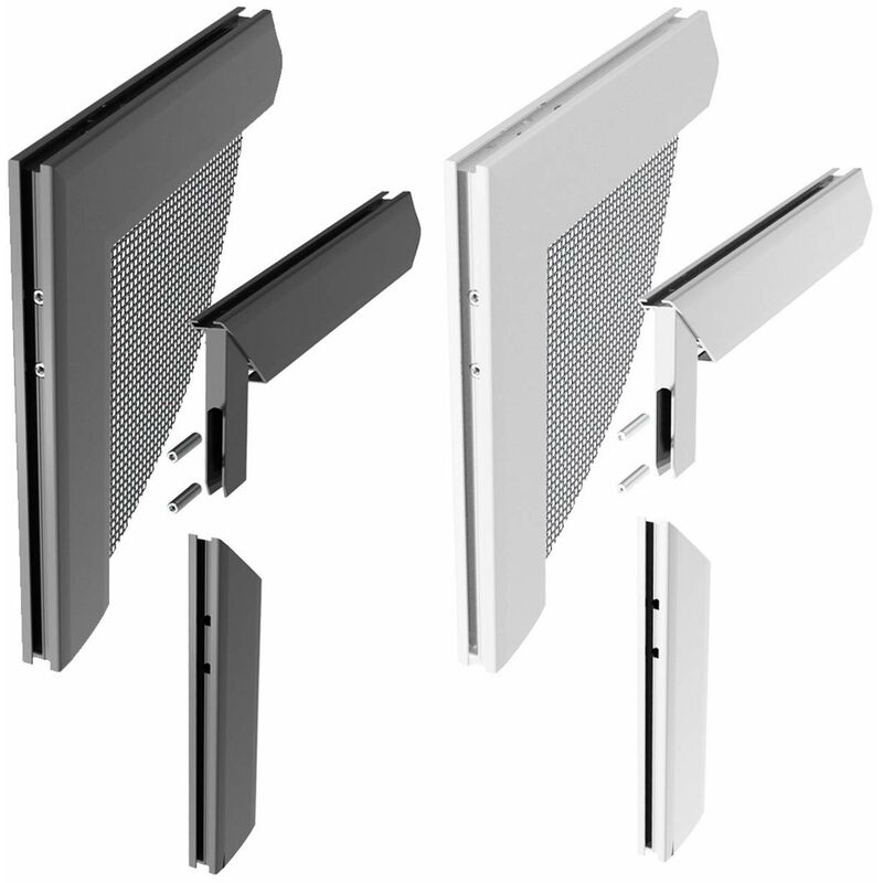 foto del prodotto windhager z8 set di connettori angolari in alluminio per il fissaggio di porte e finestre a telaio, argento, 0,68 x 6 x 6 x 6 cm, 03538