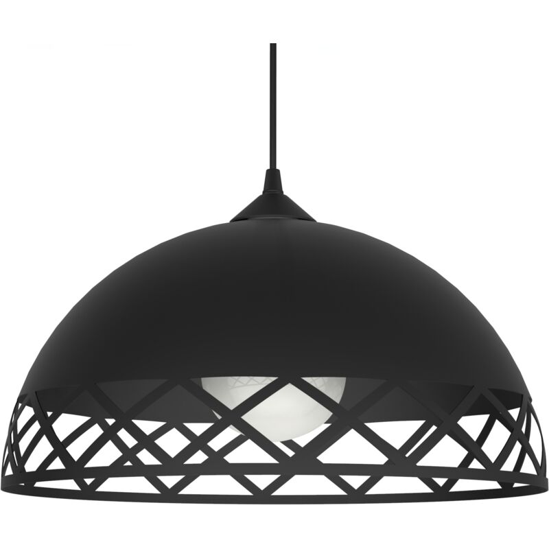 foto del prodotto window sospensione, 1xe27, max 42w, metallo, matt black, d.40cm lumicom