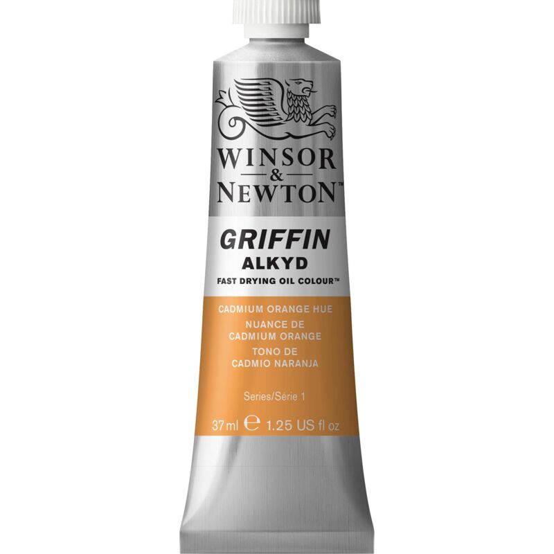 foto del prodotto winsor newton 8840496 griffin alkyd vernice ad olio a rapida essiccazione tubo da 37 ml, a base di pigmenti di alta qualit , resistente alla luce