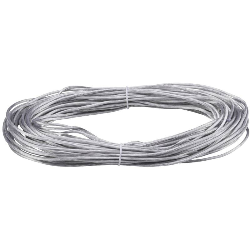 foto del prodotto wire corduo spannseil 20m transp 2,5qmm 94589 componente per sistema su filo a bassa tensione trasparente paulmann