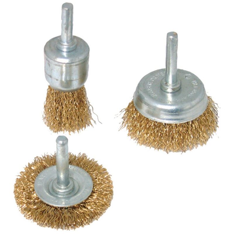 foto del prodotto wire wheel cup brush set 3pce silverline