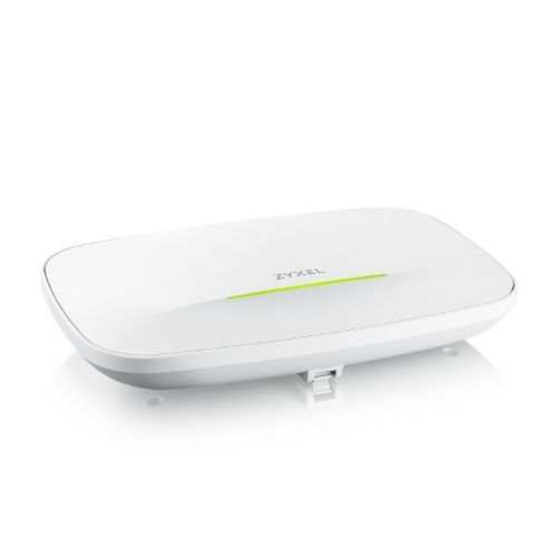 foto del prodotto wireless access point zyxel wbe 510d nebulaflex pro wifi7 dual radio 2x2 802.11a b g n ac ax be 6.5gbps 1x2.5lan poe 22w ant int