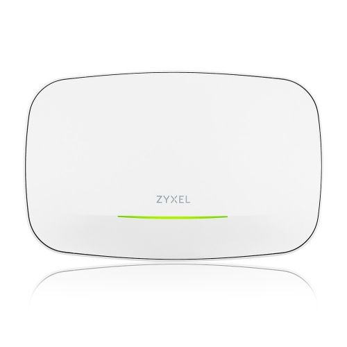 foto del prodotto wireless access point zyxel wbe 630s nebulaflex pro wifi7 dual radio 4x4 802.11a b g n ac ax be 12.3gbps 2x2.5lan poe22w ant int