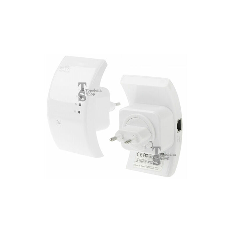 foto del prodotto wireless n wifi repeater 300 mbps ripetitore amplificatore lan rete wps