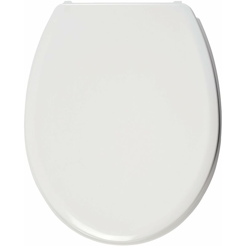 foto del prodotto wirquin 20720284 sedile copri wc melody, con cerniere in plastica, colore bianco