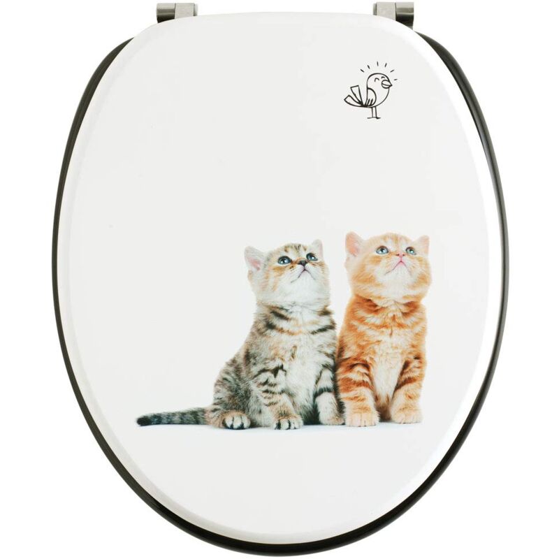 foto del prodotto wirquin 20721504 sedile wc, gattini
