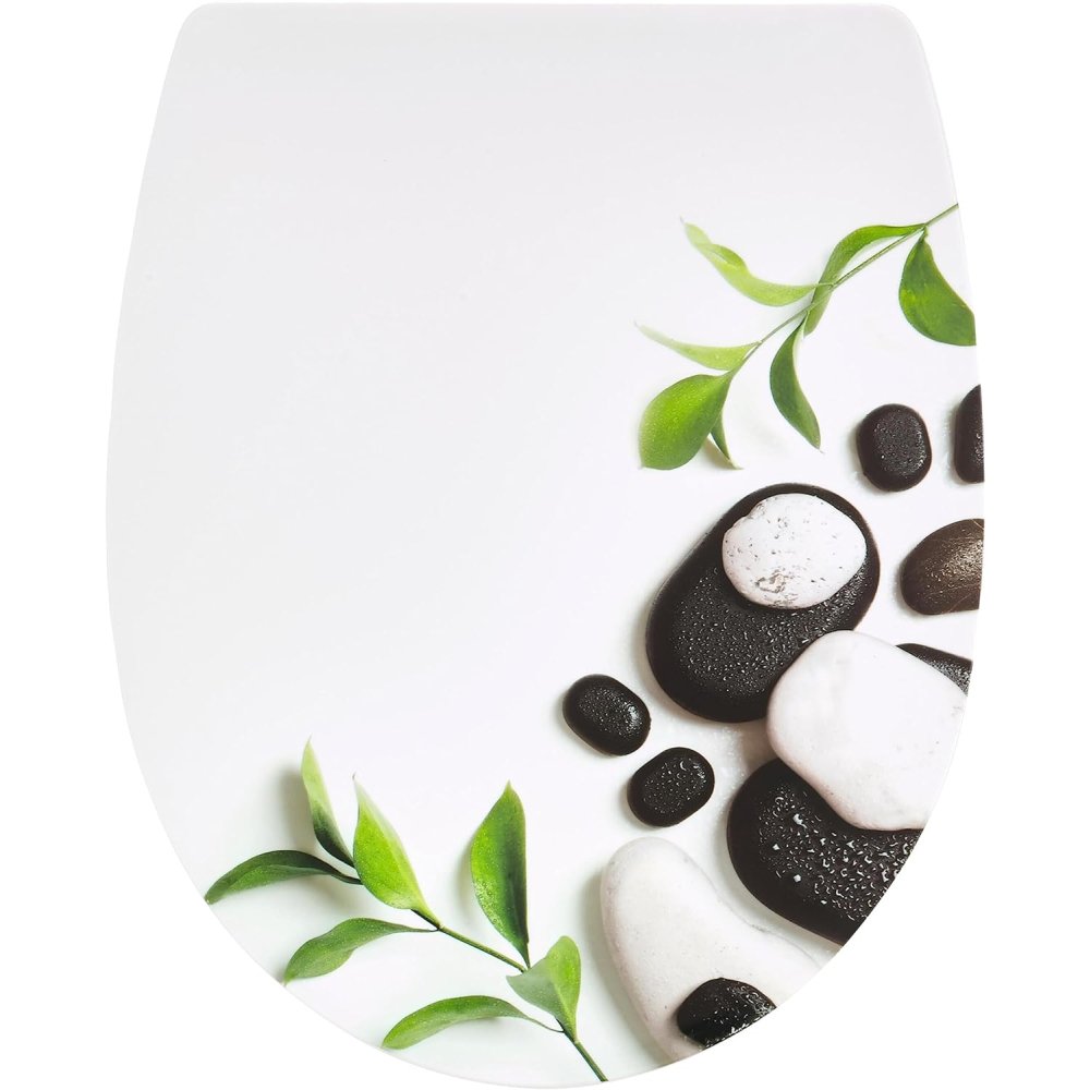foto del prodotto wirquin 20722971 sedile wc marbella con freno di caduta, bianco