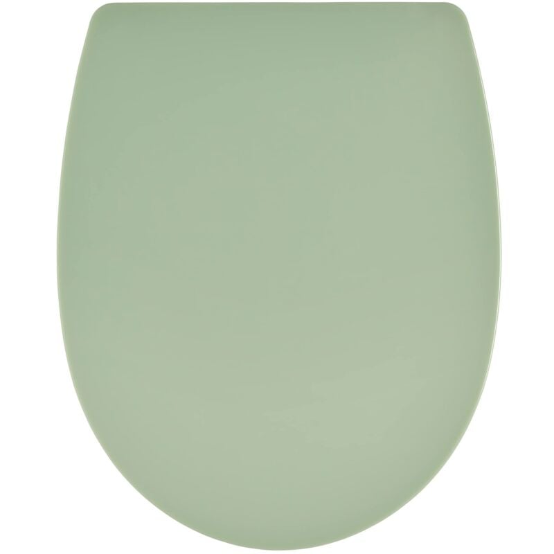 foto del prodotto wirquin 20724244 sedile wc in termoplastica a forma di u, colore verde salvia