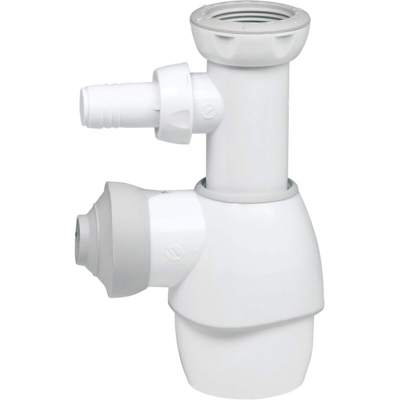 foto del prodotto wirquin 30723208 sifone tutto in uno universale lavabo lavello, bianco
