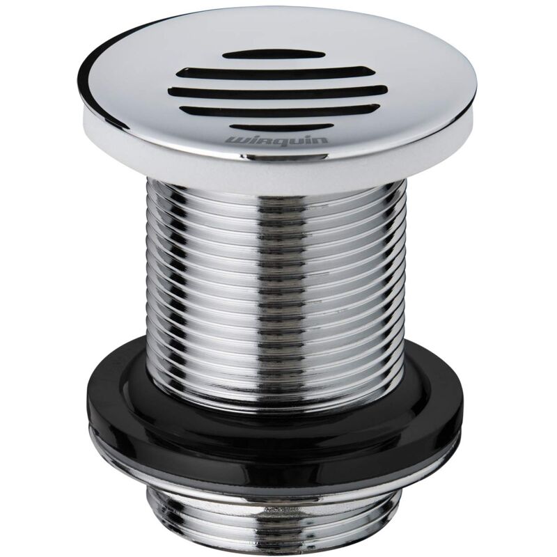 foto del prodotto wirquin 30723423 - piletta per lavabo, design in ottone, 75 mm, a flusso libero, cromato