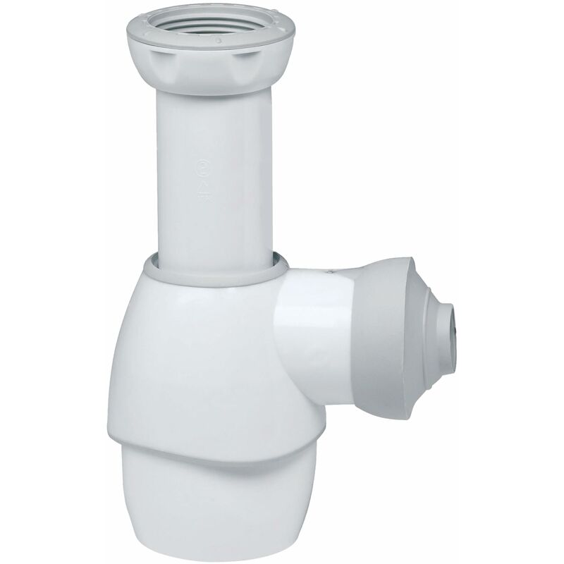 foto del prodotto wirquin 31180002 sifone universale per lavabo, colore bianco grigio