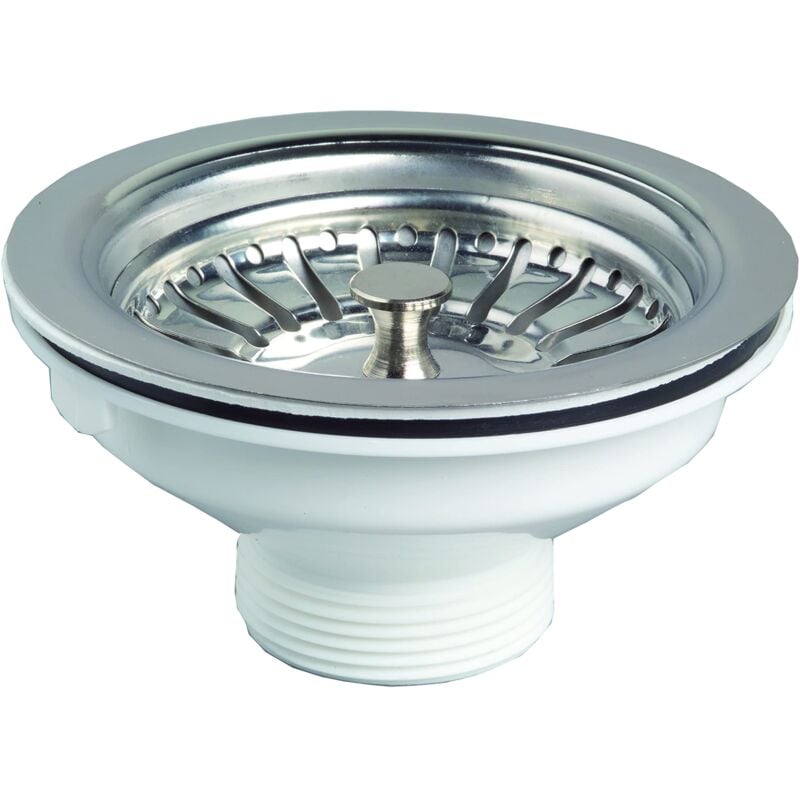 foto del prodotto wirquin lavello da cucina in acciaio 90 mm 6 4 