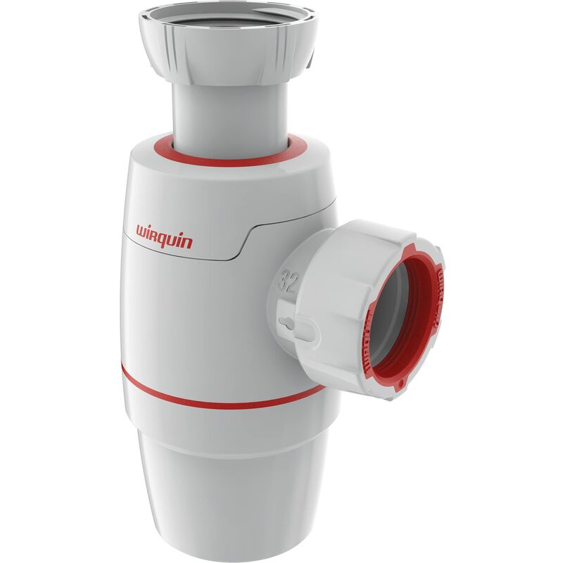 foto del prodotto wirquin polipropilene pp 30722142 sifone neo lavabo d32, bianco