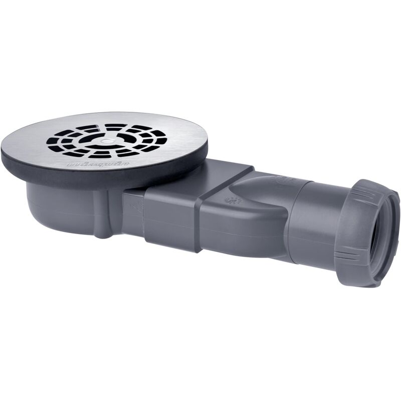foto del prodotto wirquin pro wirquin 30723394 piletta per doccia slim con griglia in acciaio inox per piatto extra, grigio