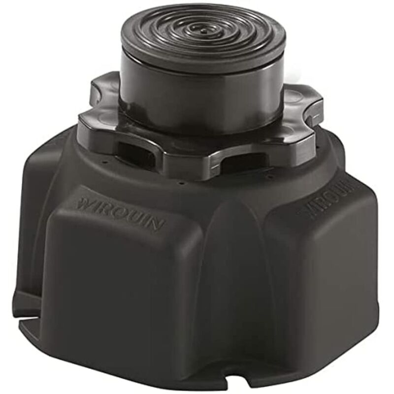 foto del prodotto wirquin pro wirquin 30724316 set di 6 piedini per piatto doccia, colore nero